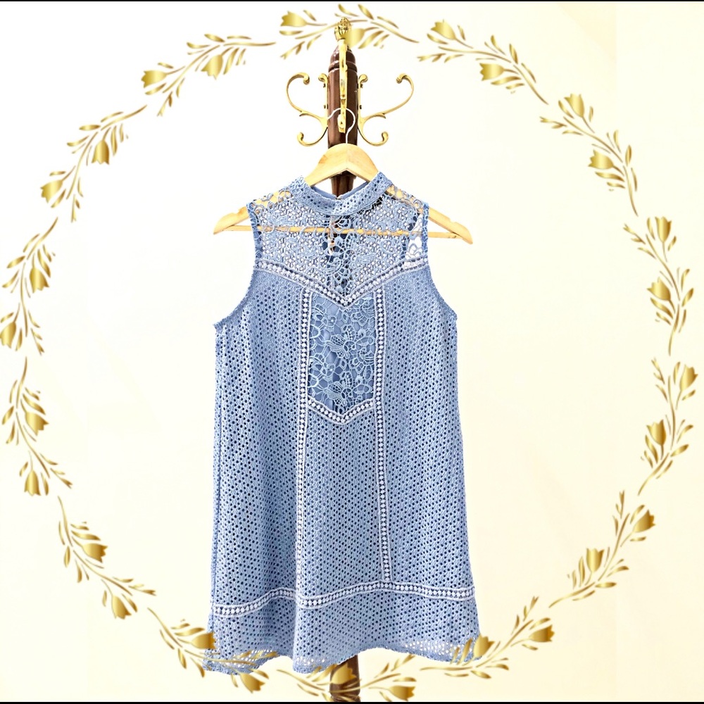 Jodi Kristopher Crochet Dress